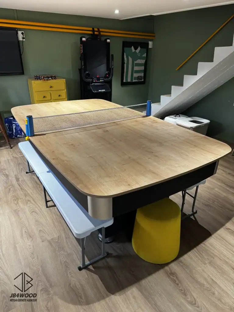 Usinage numerique habillage billard démontable — JB4WOOD